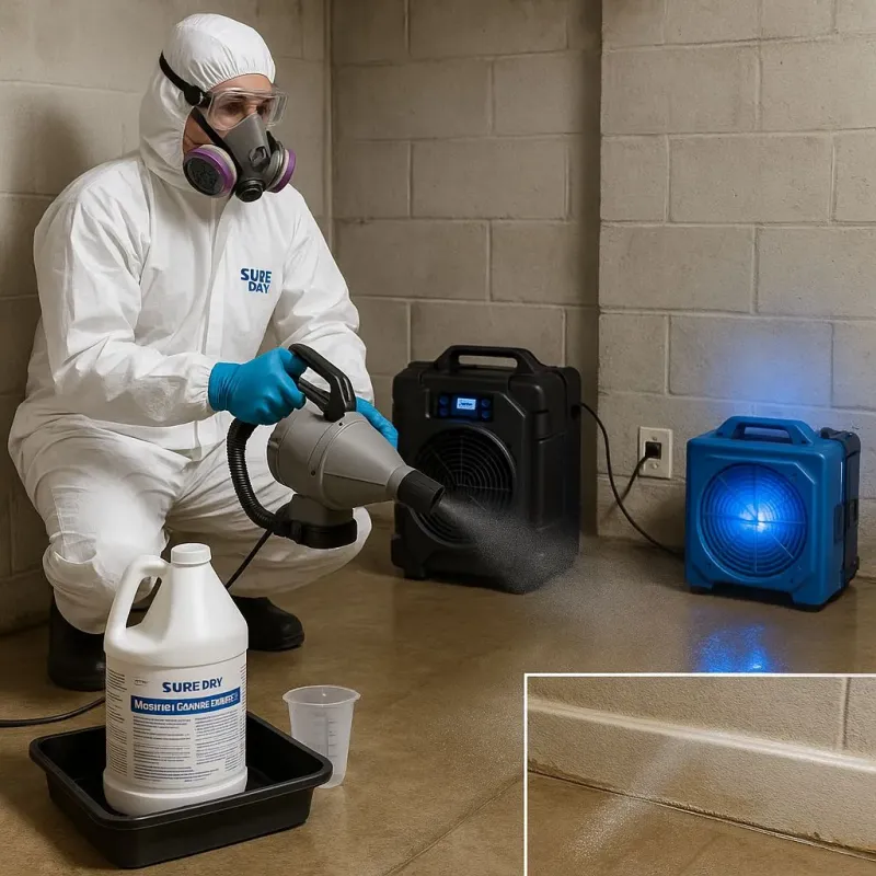 Sanitization and Odor Removal process in Dilley, TX